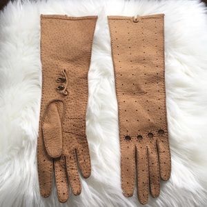 Louis Vuitton long driving gloves